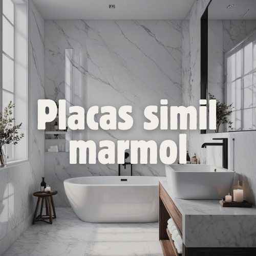 Placas PVC Simil Mármol para Pared 3mm - SRJ Tu Hogar