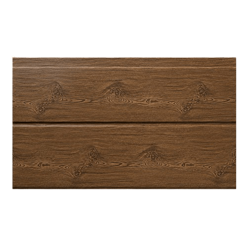 Metal siding exterior símil madera Nogal revestimiento fachada | SRJ Tu Hogar Uruguay