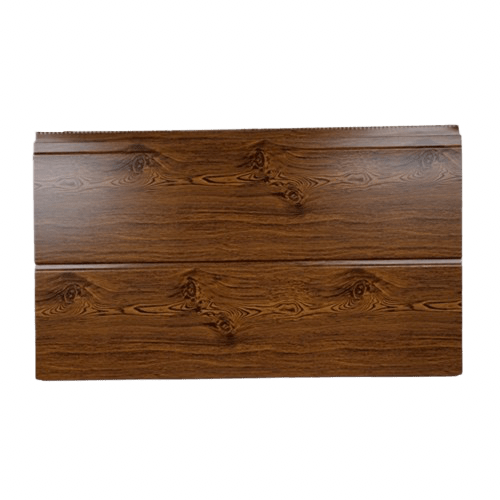 Metal siding exterior símil madera Roble Oscuro revestimiento fachada | SRJ Tu Hogar Uruguay