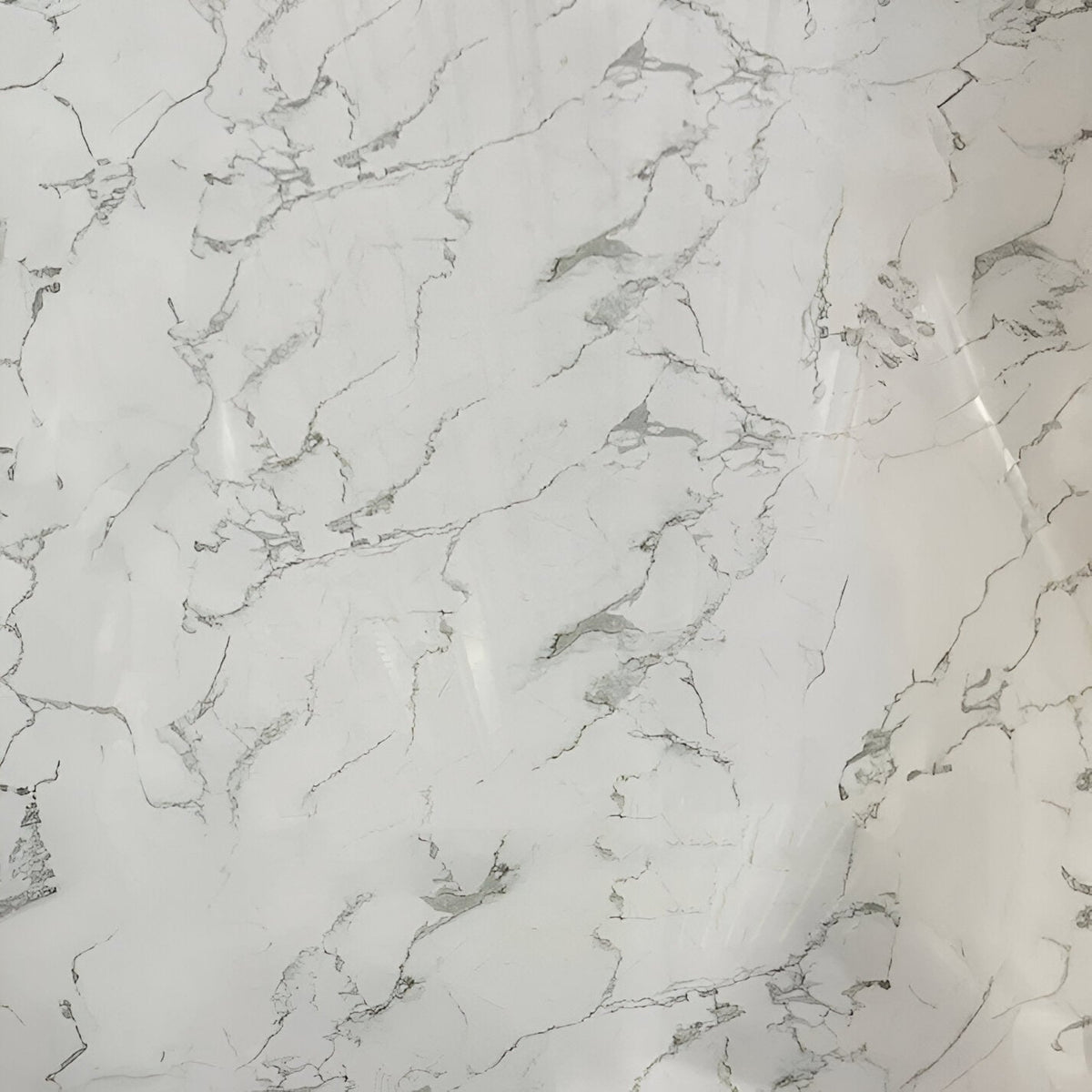 Placa PVC símil mármol Blanca Venato para pared | SRJ Tu Hogar Uruguay