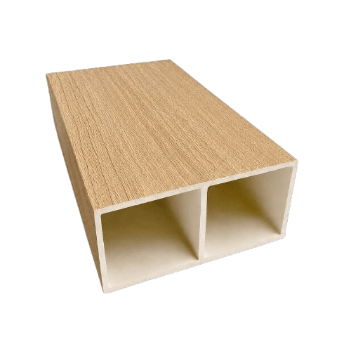 Viga decorativa WPC interior Arce símil madera para techo | SRJ Tu Hogar Uruguay